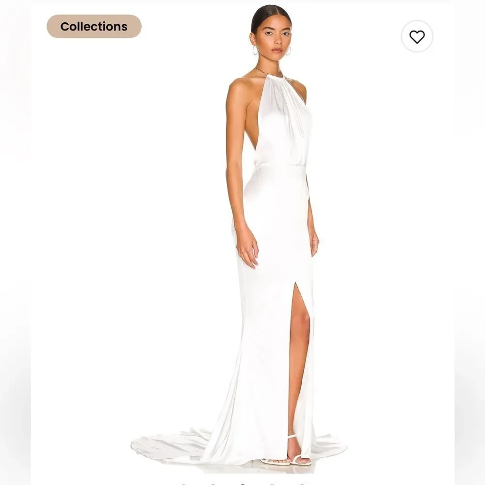 NWT Retrofete Margot Silk Maxi Dress Small Revolve - Picture 15 of 15